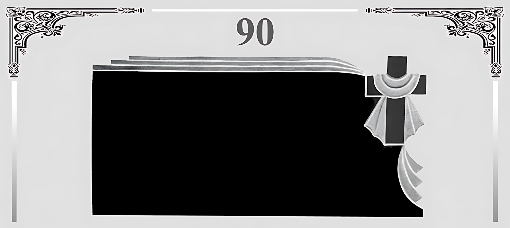 Памятник горизонтальный №90