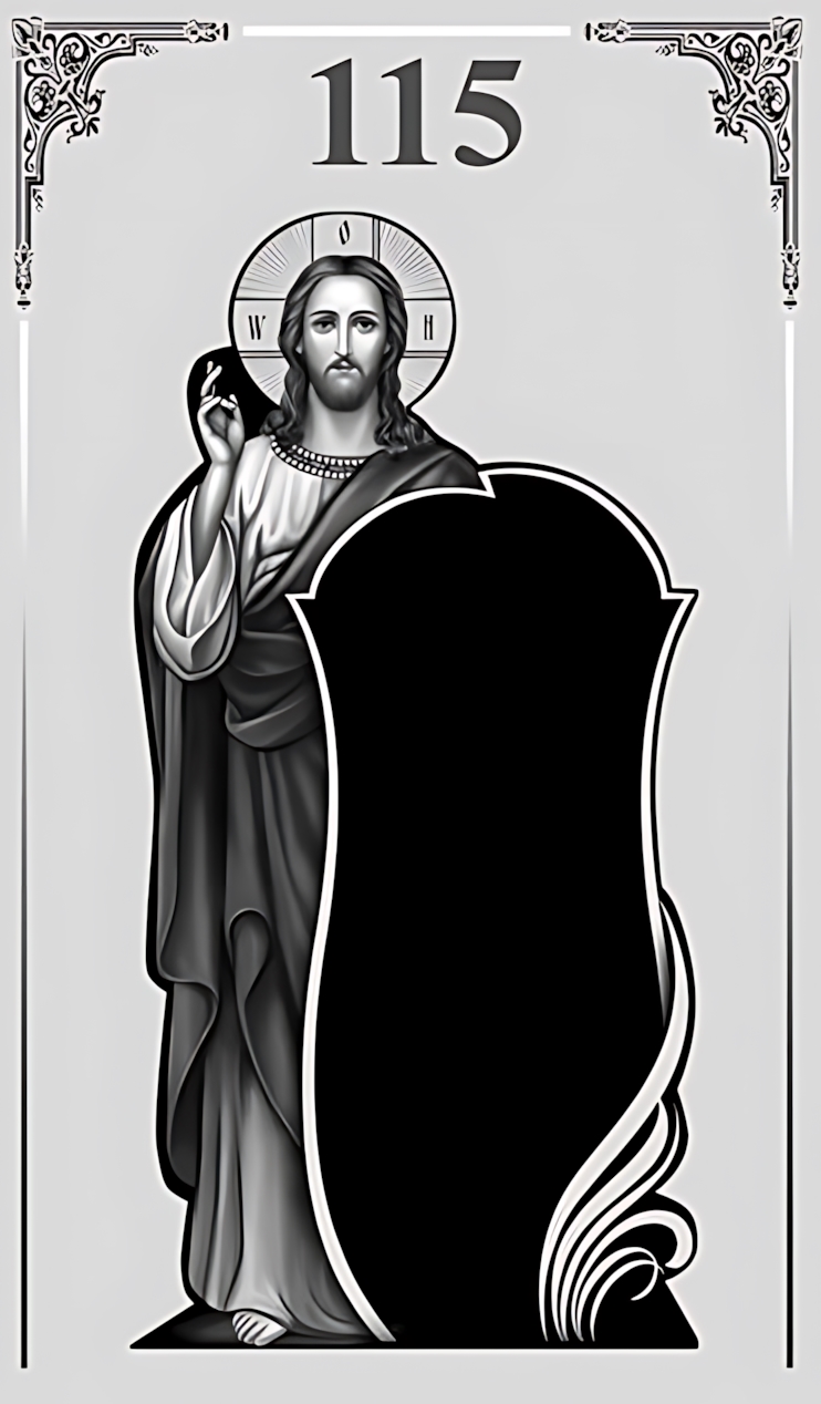 Памятник вертикальный №115