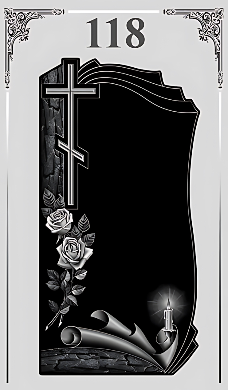 Памятник вертикальный №118